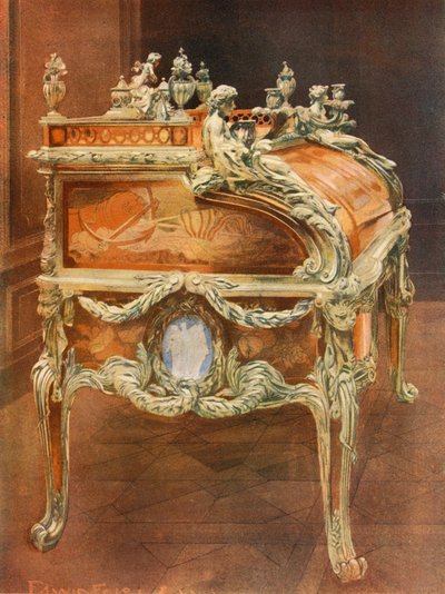 Bureau du Roi Louis XV von Edwin John Foley